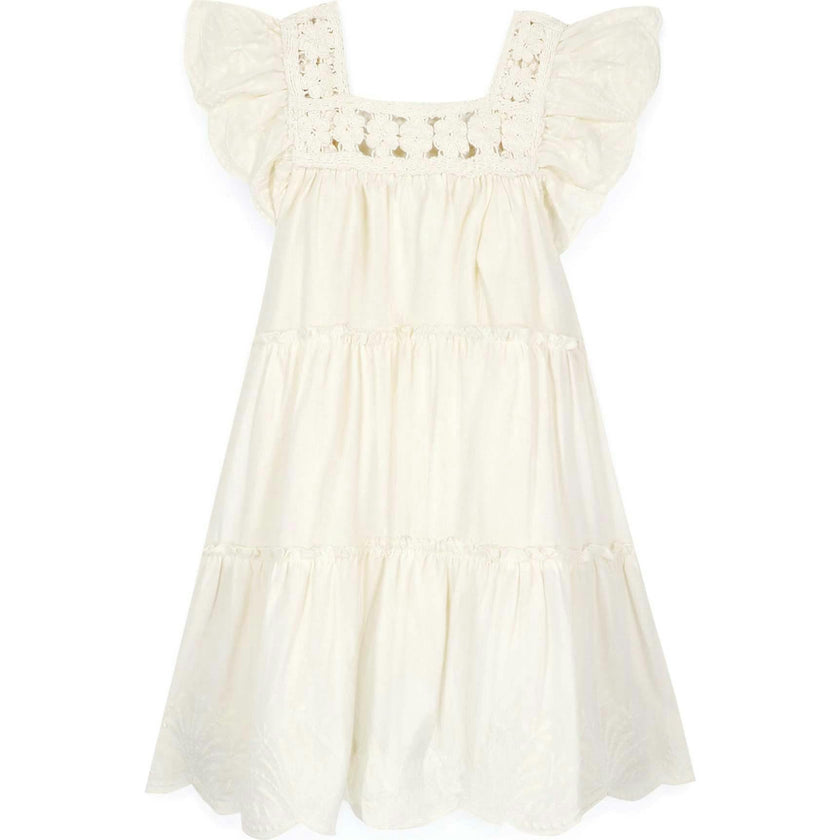 BONTON Nereide Dress - Ecru Bonton