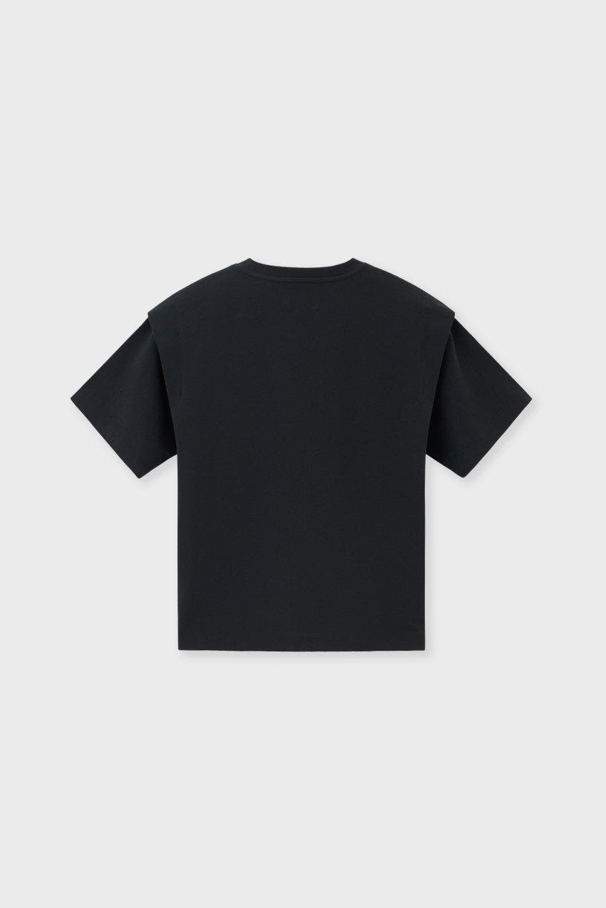 Organic Cotton Inset Sleeve T-Shirt