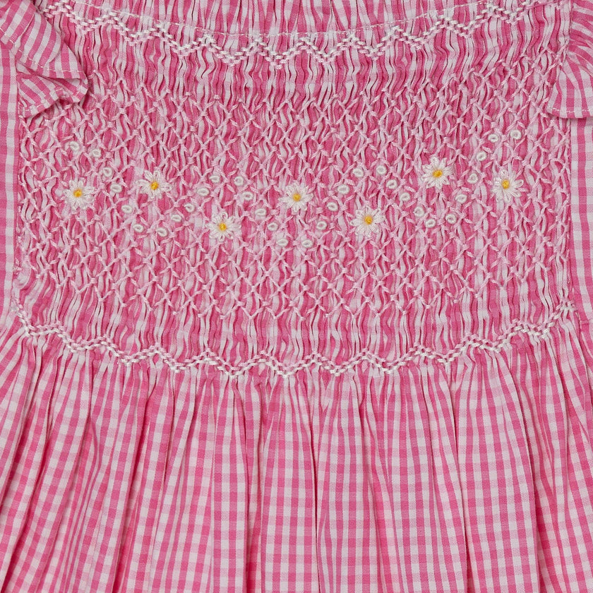 Hand-Smocked Girls Sundress Lucy