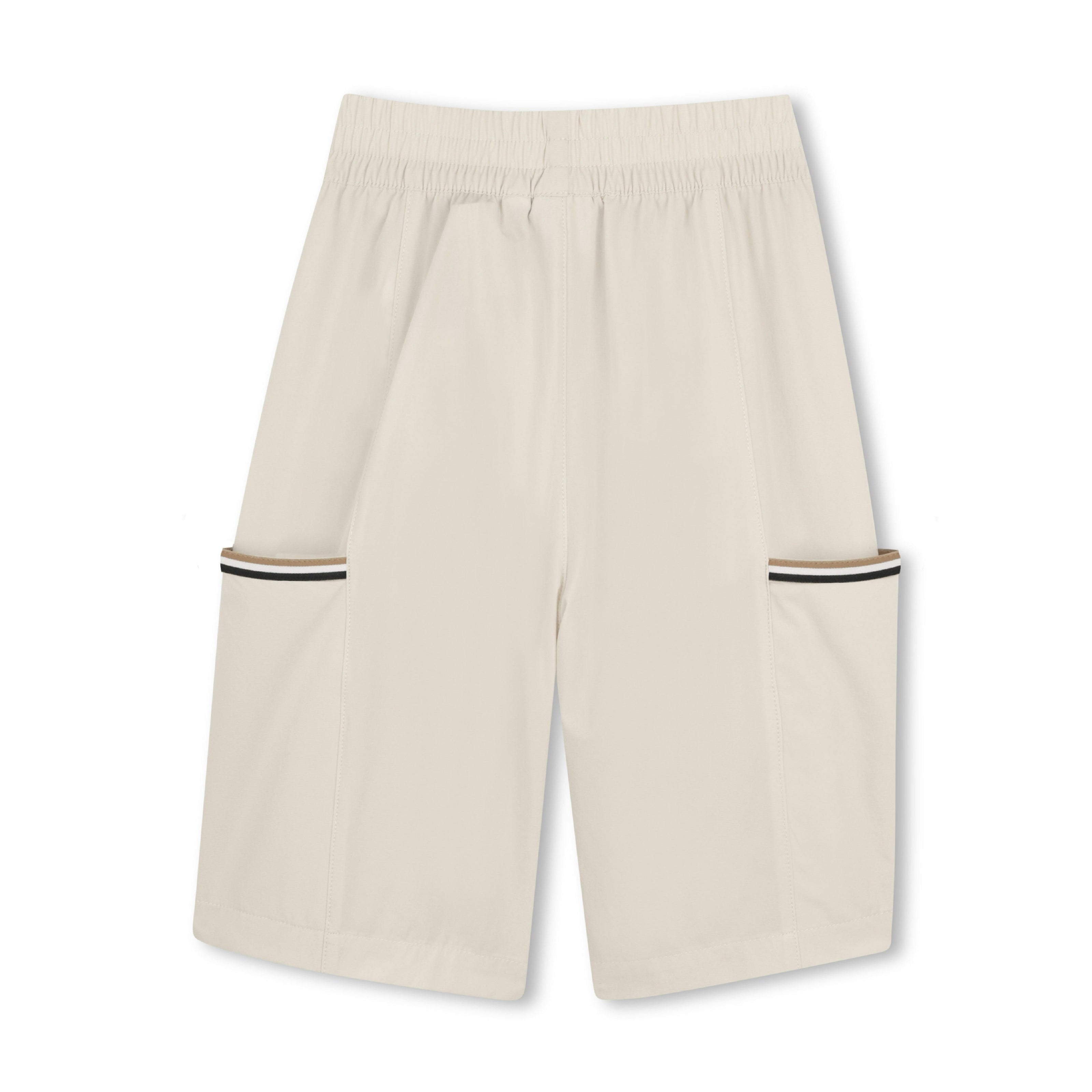 Beige Lightweight Hooded Set