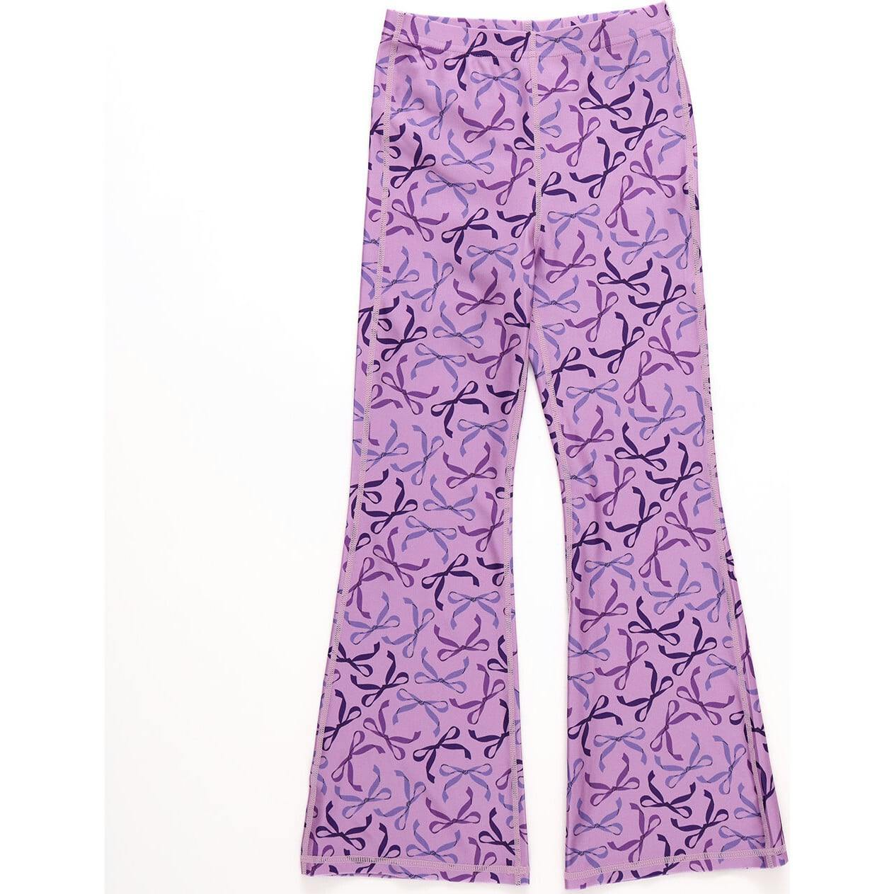 Girls Hi-Shine Flare Legging