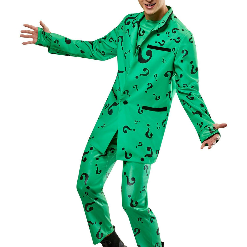Men's Batman Forever Riddler Costume - Deluxe