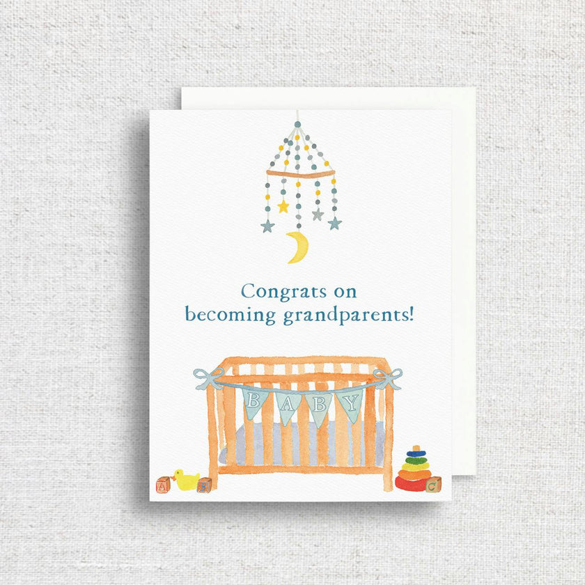 Congrats on Becoming Grandparents Greeting Card
