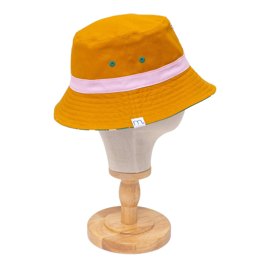 Reversible Bucket Hat – Pals in Print Collection: Silly Ducks