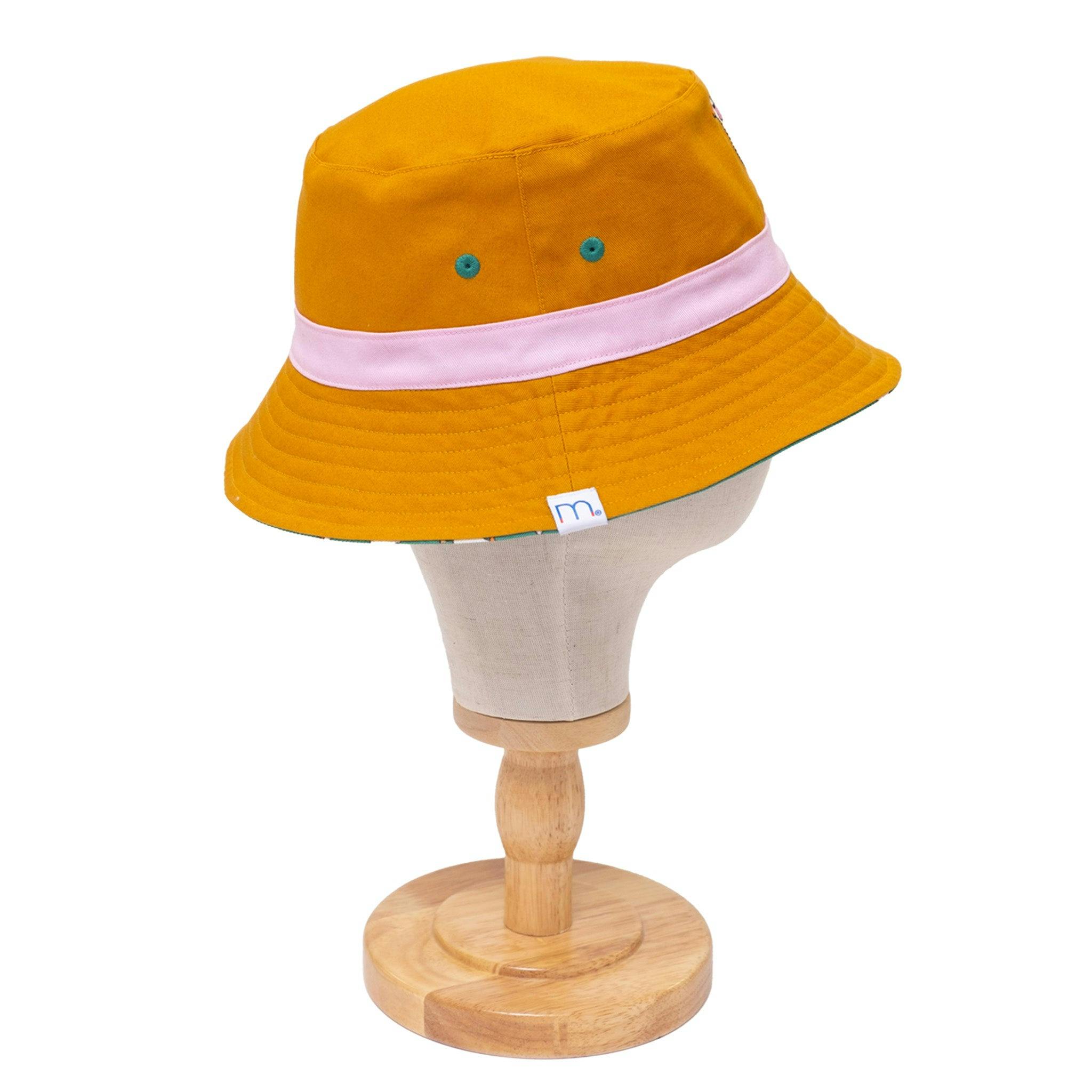 Reversible Bucket Hat – Pals in Print Collection: Silly Ducks