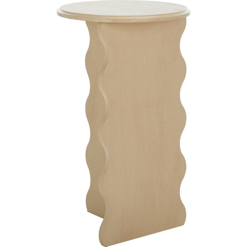 Lilith Wavy Accent Table