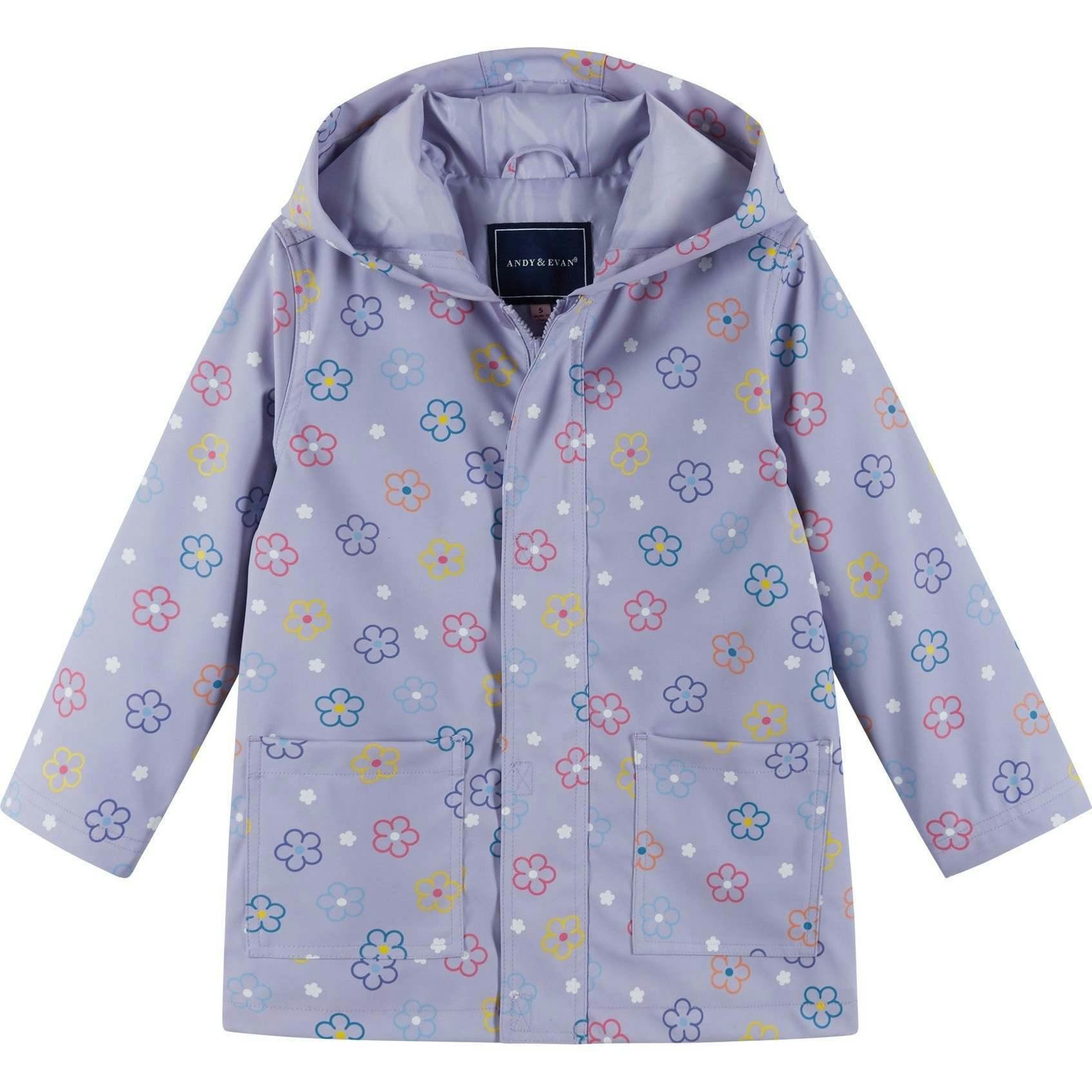 Girls Rain Coat | Multicolor Floral