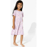Enchanted Bamboo Girls' Short Sleeve Dress