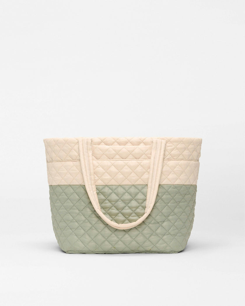 Agave Green/Buff Medium Metro Tote Deluxe II