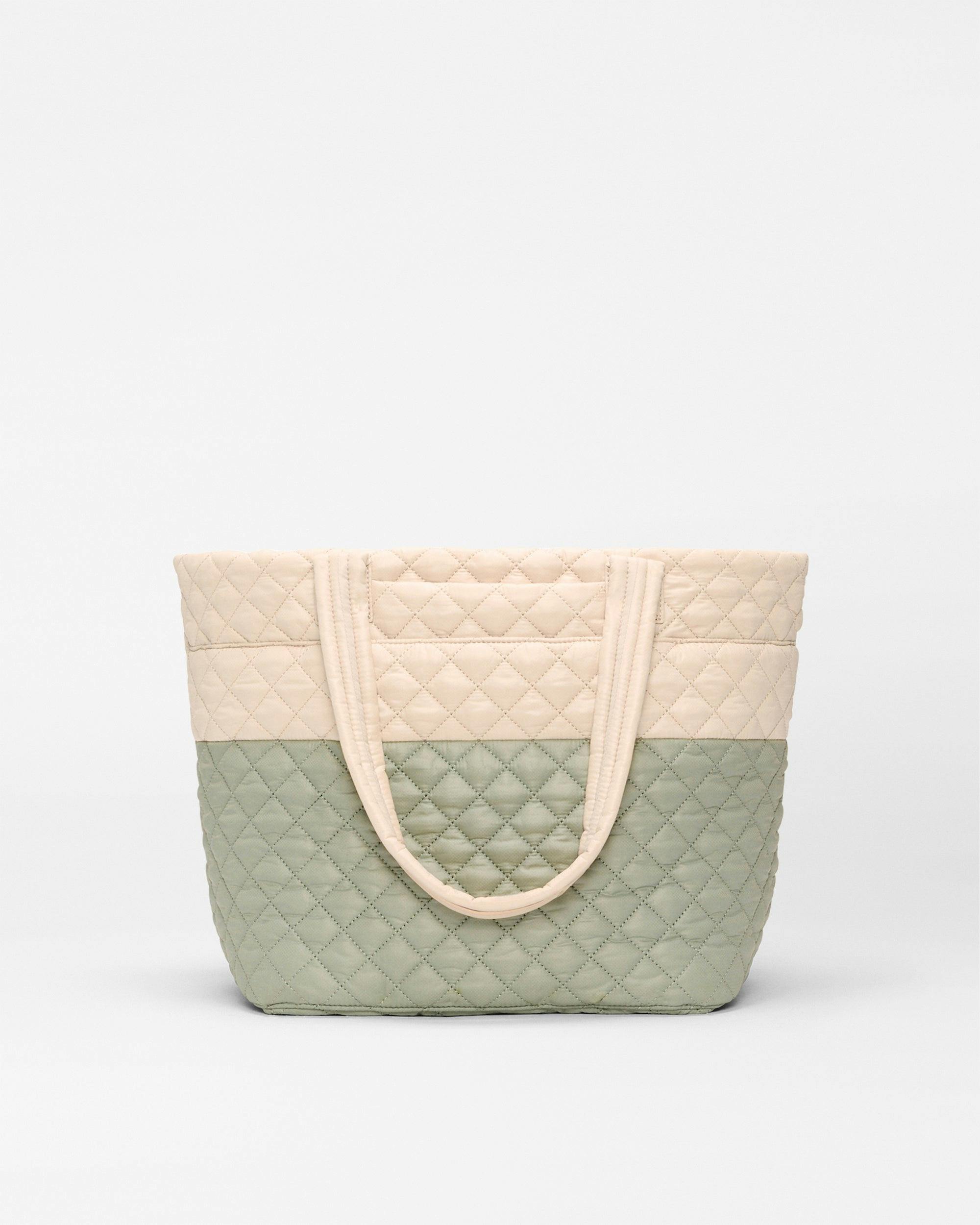 Agave Green/Buff Medium Metro Tote Deluxe II