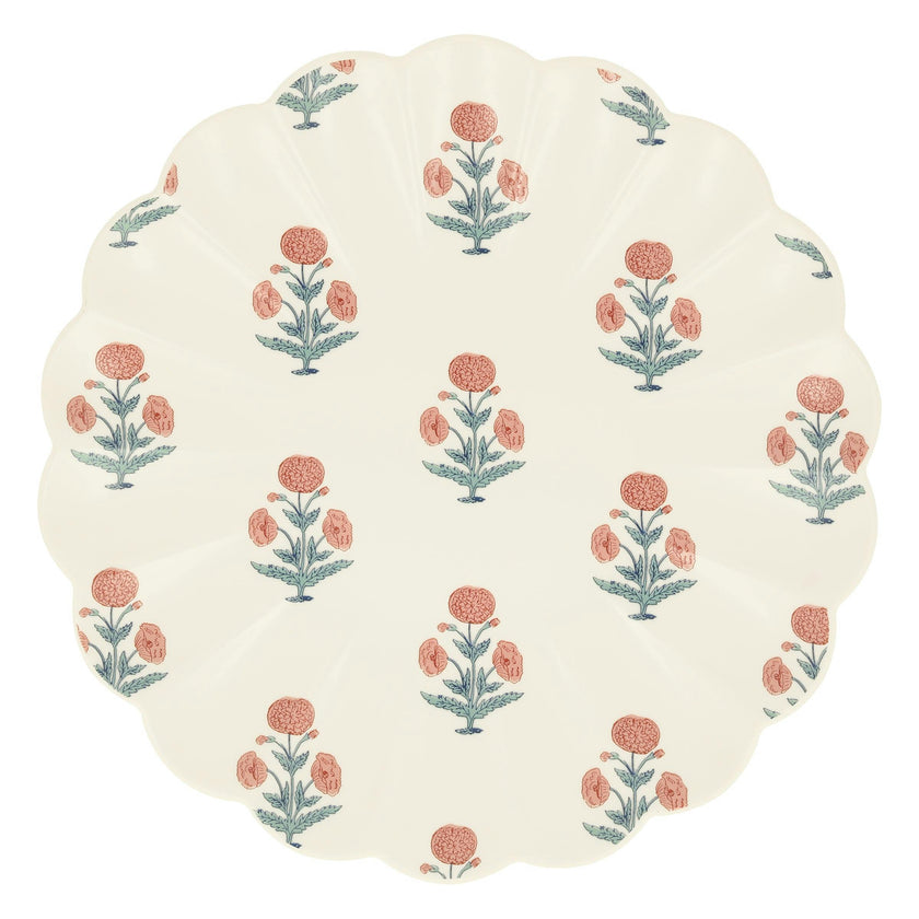 Meri Meri x Molly Mahon Patterned Reusable Large Plates