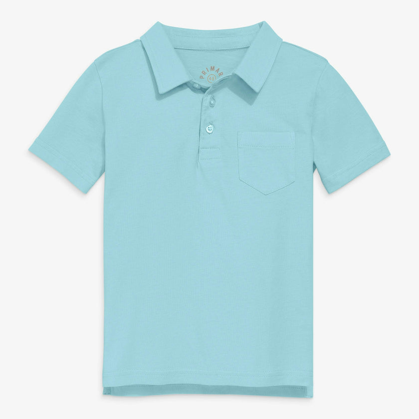 Kids short sleeve polo