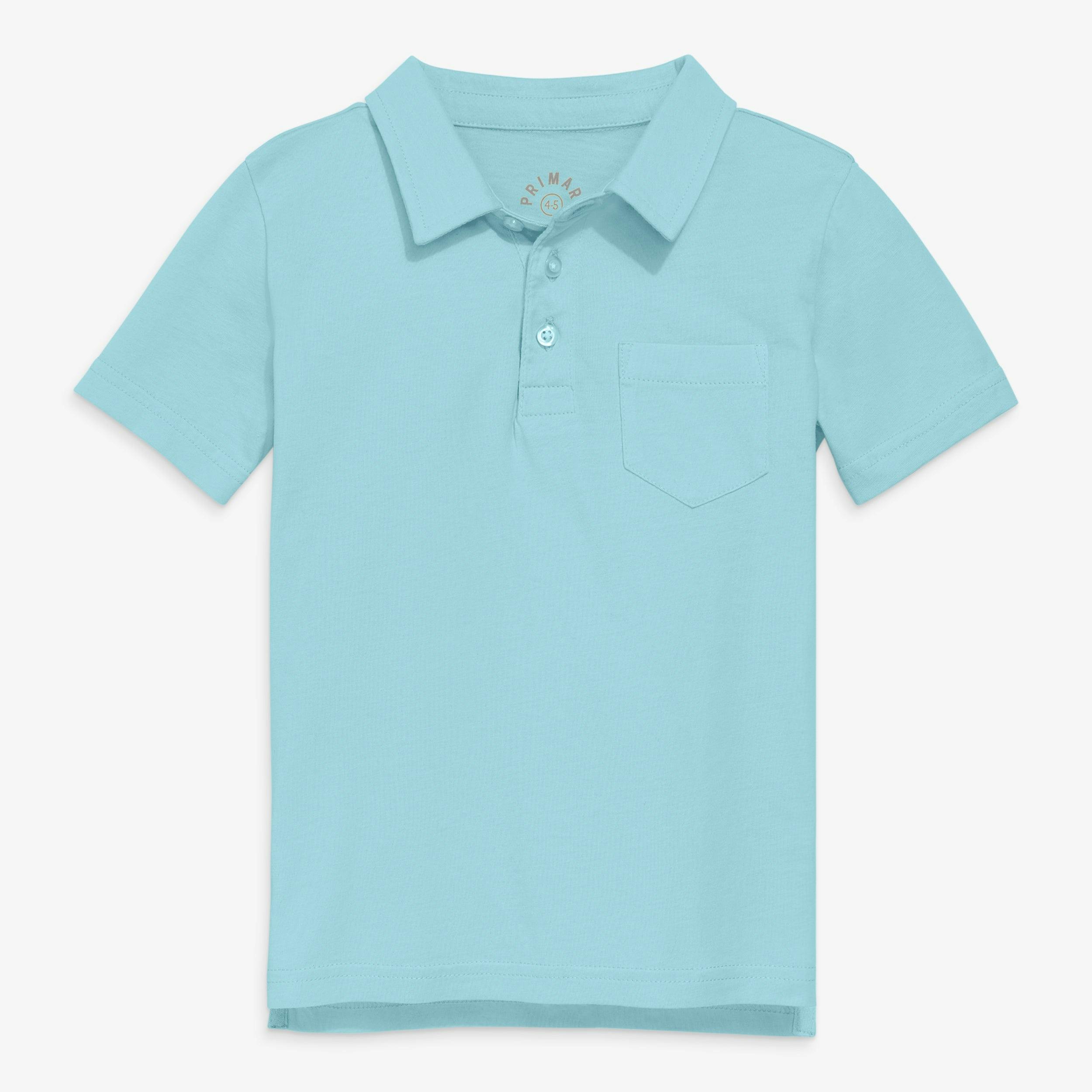 Kids short sleeve polo