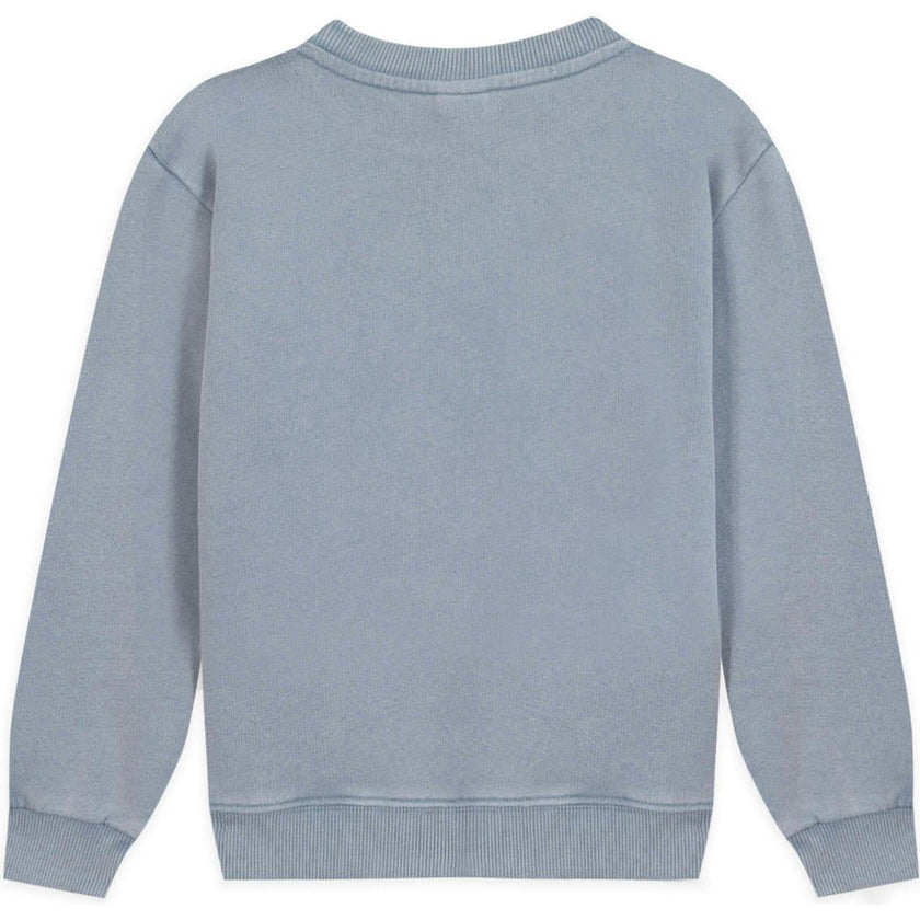 BONTON Narciss Star Pocket Sweatshirt - Bleu Bebe