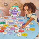 Hexagon Puzzle Pairs: Numbers