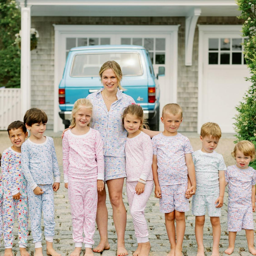 Nantucket Women’s Button Front Short Pajama Set