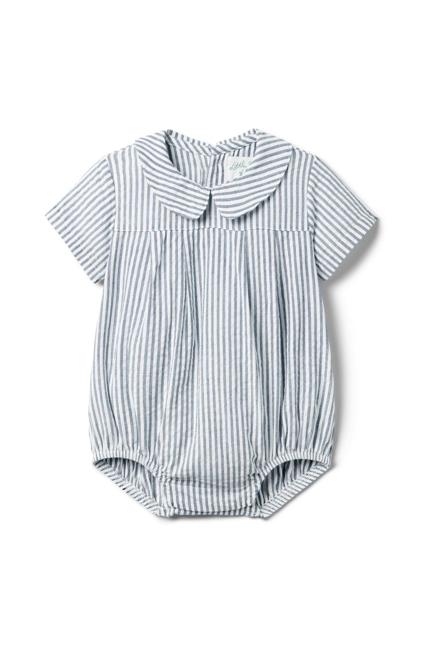 Brody Bubble - Navy Seersucker