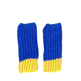 Kids Cable Knit Fingerless Gloves