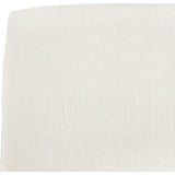 Organic Cotton Muslin Crib Sheet - Sand Stripe