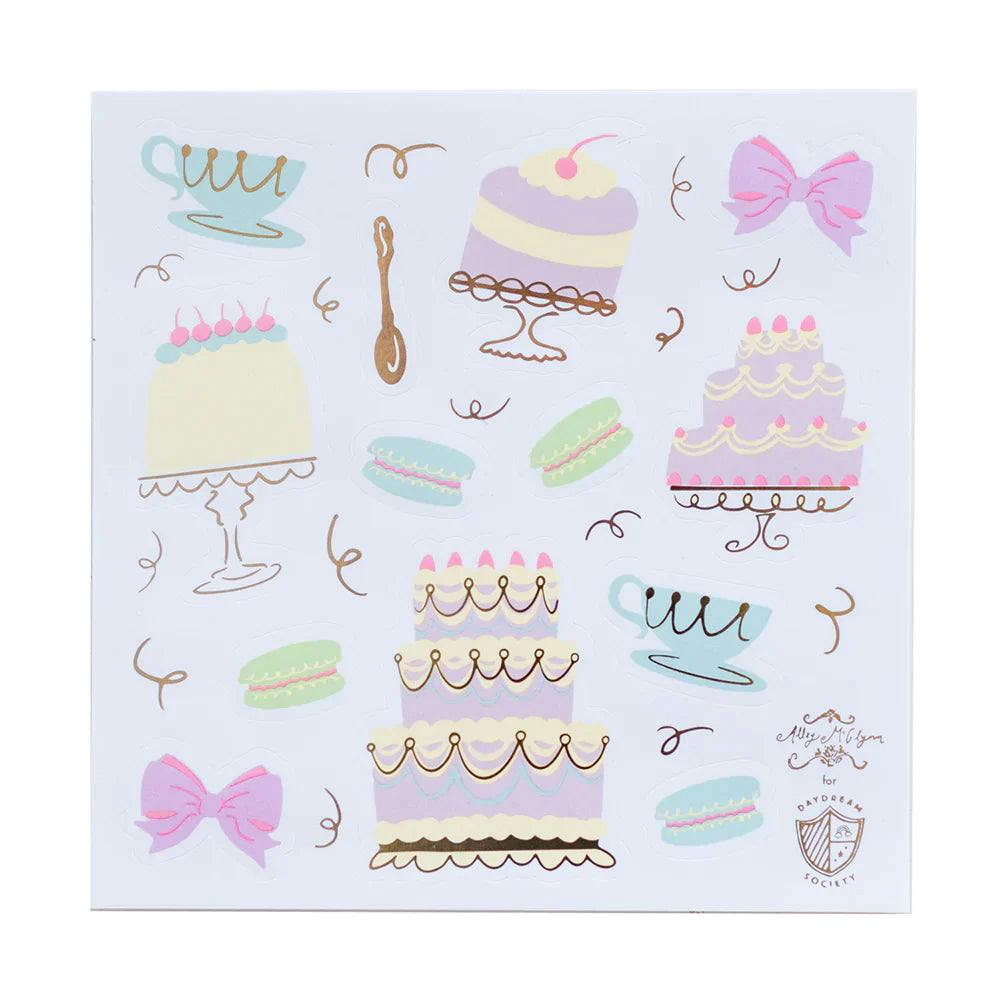 Let Them Eat Cake Stickers