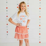 Patriotic Cutie Short Sleeve T-Shirt - White