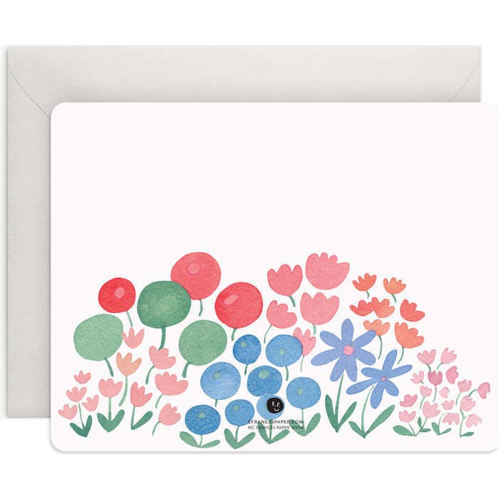 Set of 8 Flat Notecards
