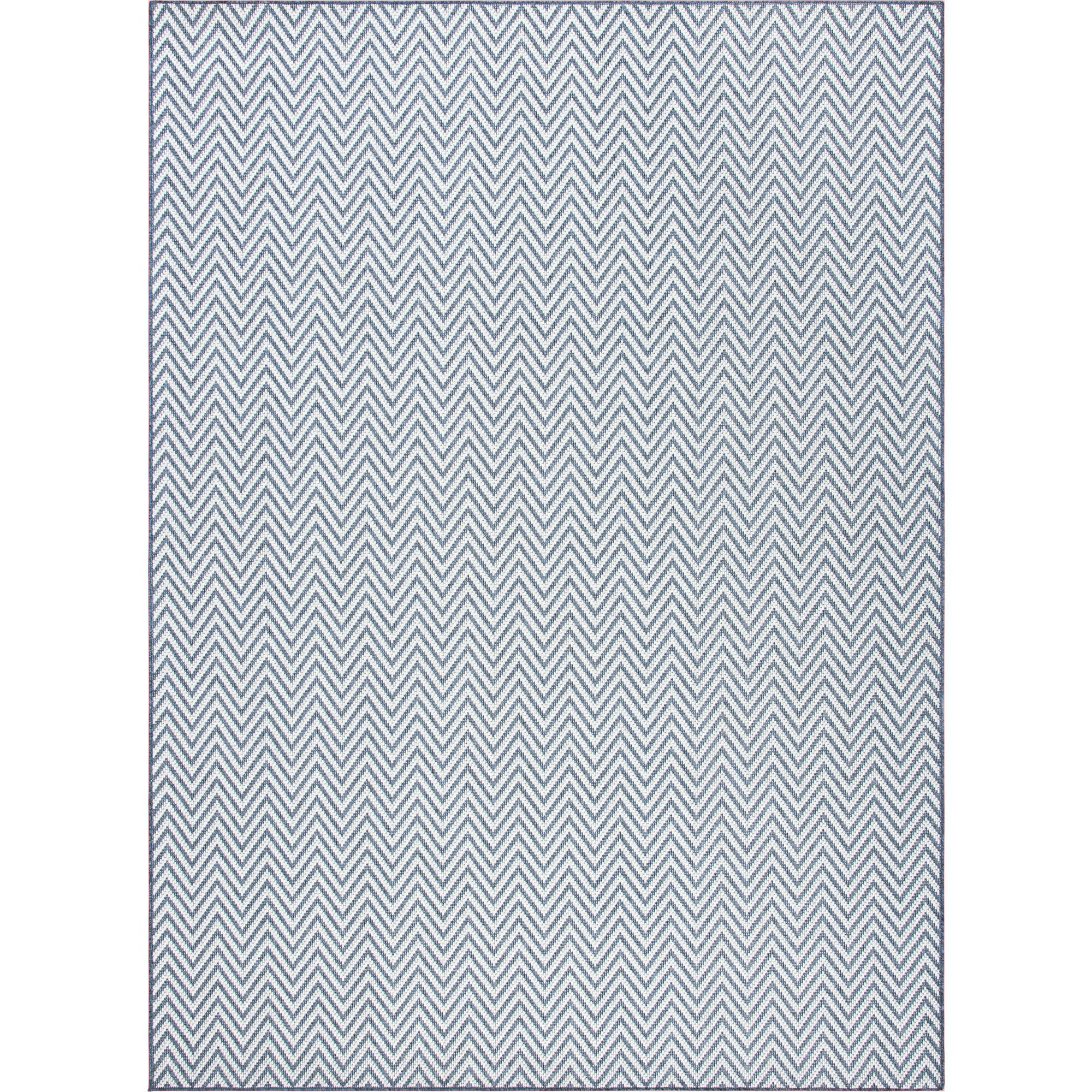 Bermuda Vera Indoor/Outdoor Rug, Blue/cream