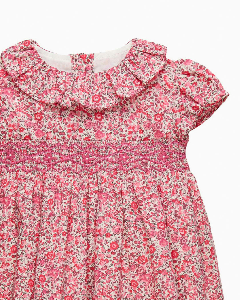 Baby Smocked Dress in Emma & Georgina