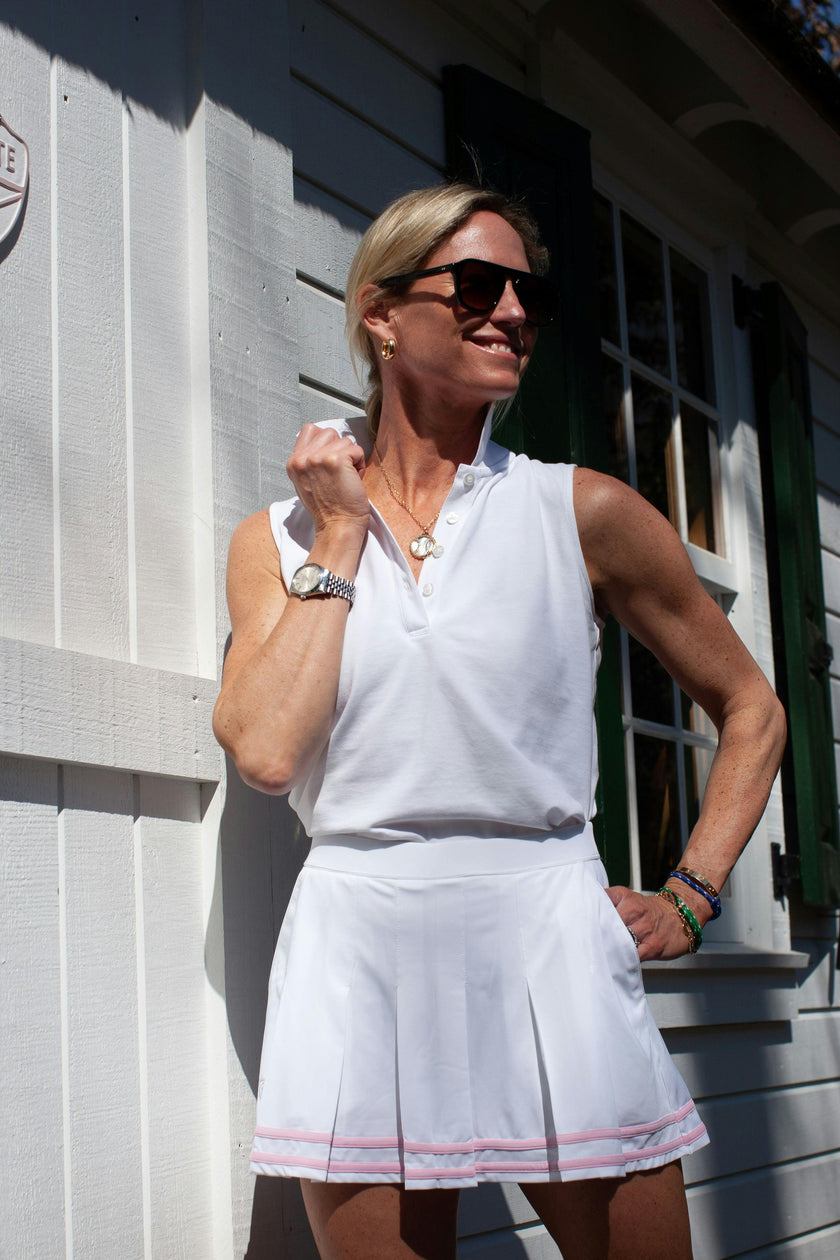 Sleeveless Polo