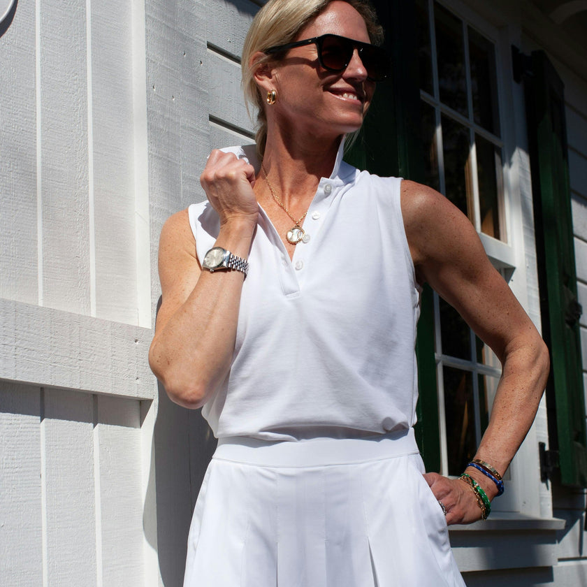 Sleeveless Polo