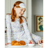 The Organic Long Sleeve Pajama Set [Unicorns and Rainbows]