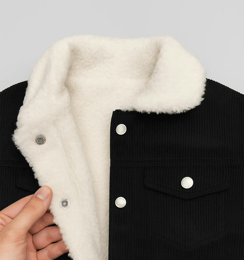Corduroy Sherpa Jacket