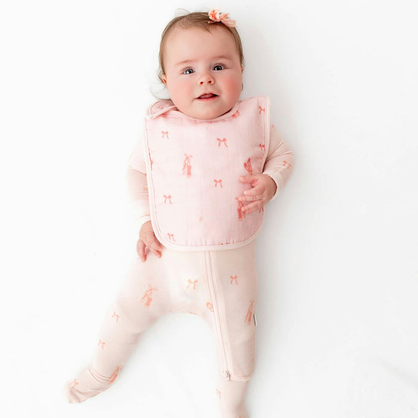 Ballerina Bib Set