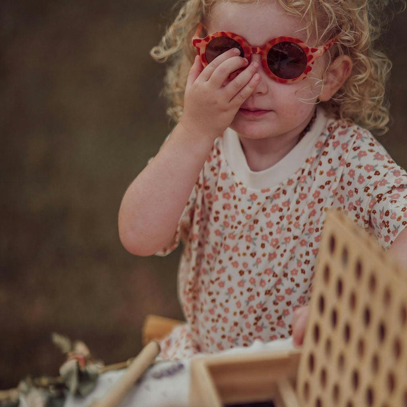 Original Round Sustainable Sunglasses | Bio-Based  Bendable Polarized