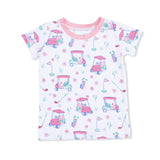 Golf Carts and Flowers - Loungewear Short Set