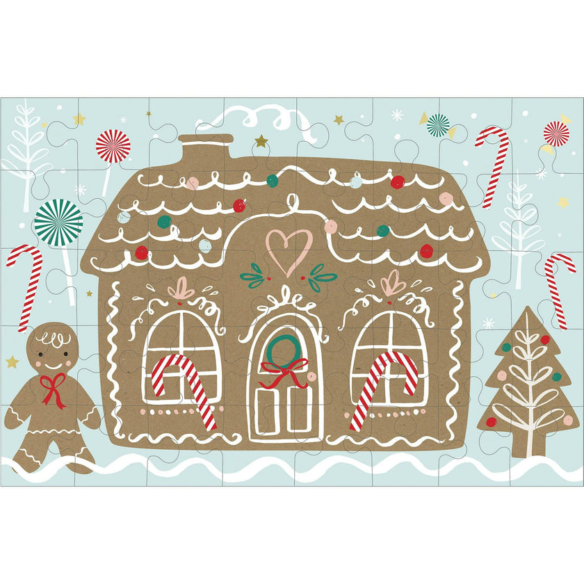 Gingerbread Christmas Eve Suitcase