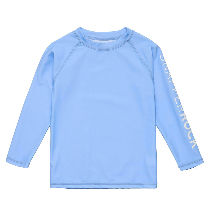 Seaside Blue LS Rash Top