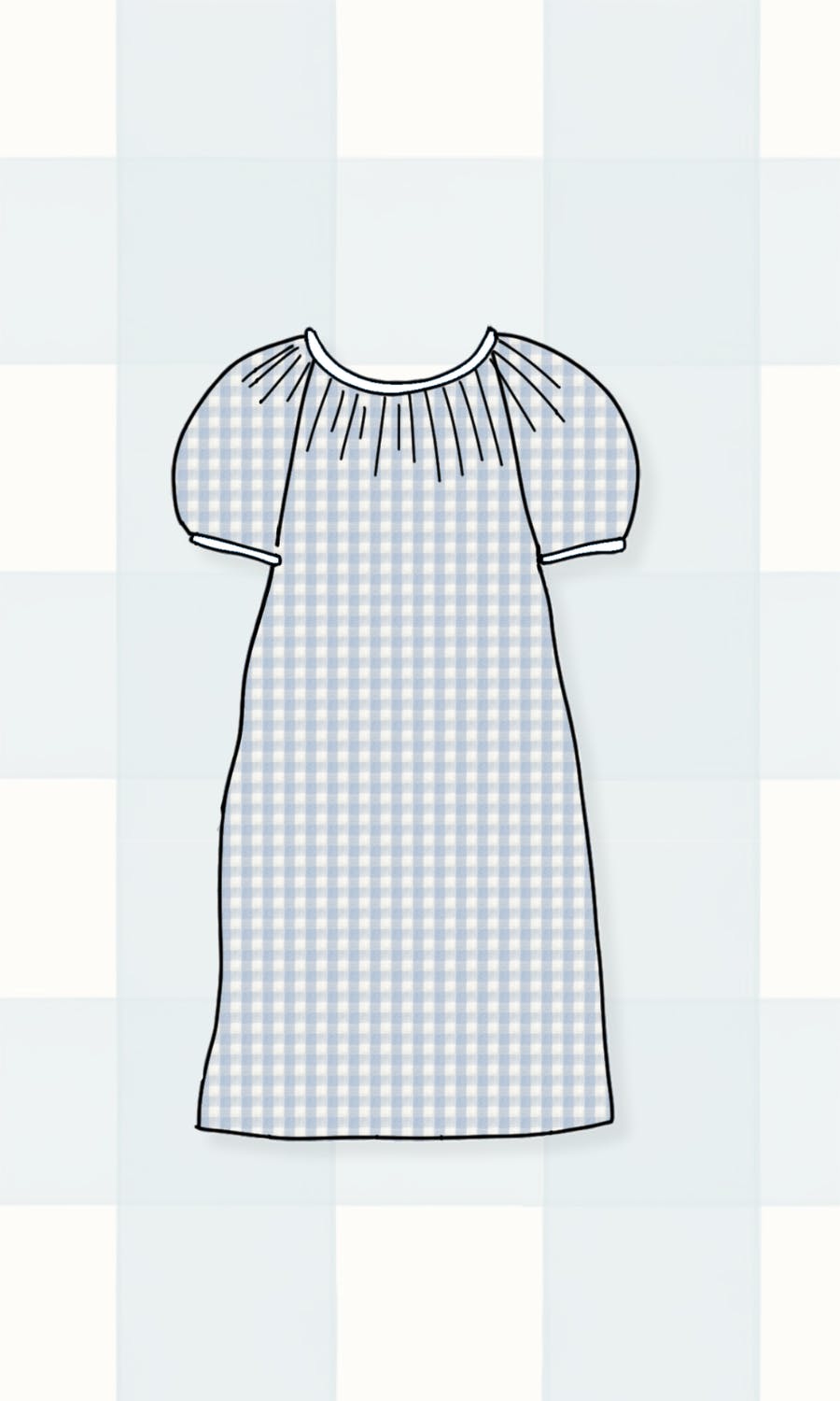 Ella Dress in Check
