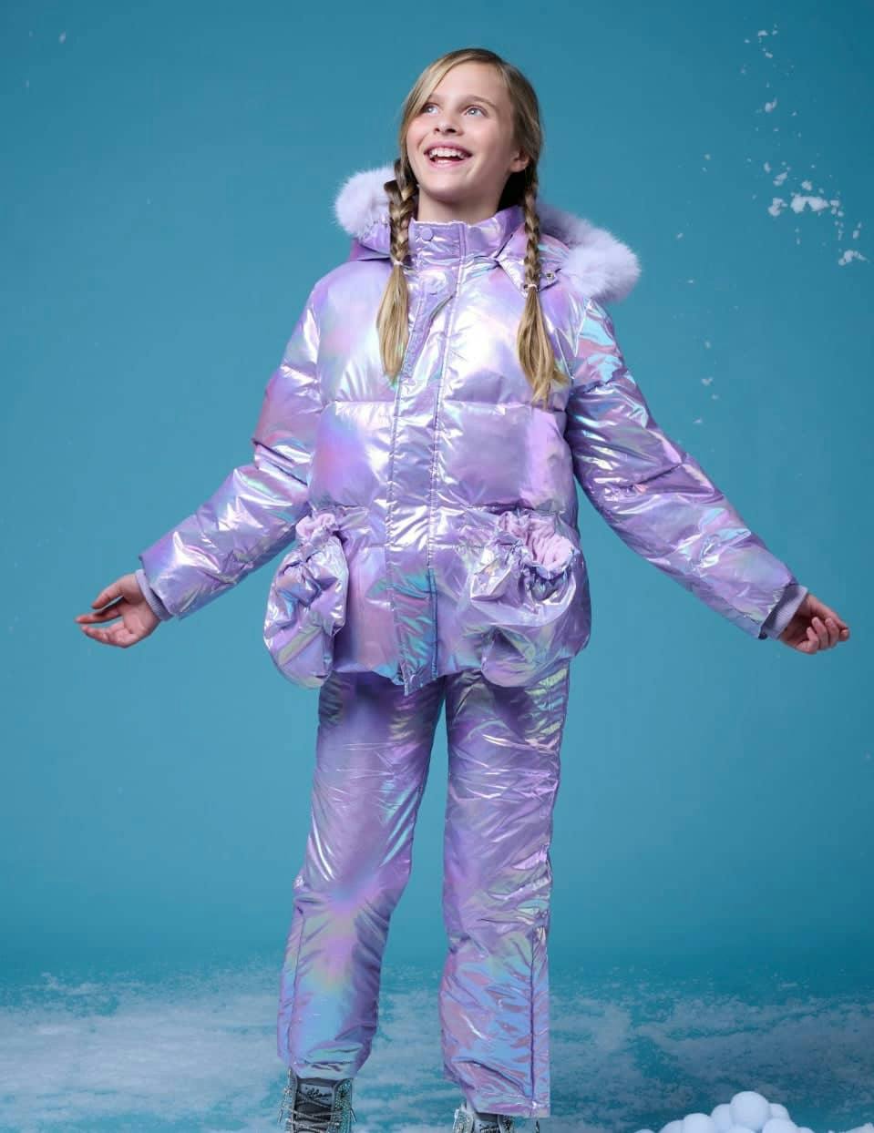 Lavender Hologram Snow Set