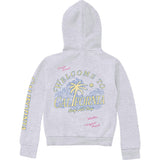 Kids Surf All Day Hoodie-H.Grey-Unisex