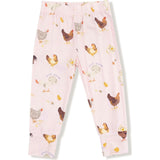 Collector Chickens - Pink - Long Sleeve Loungewear Set