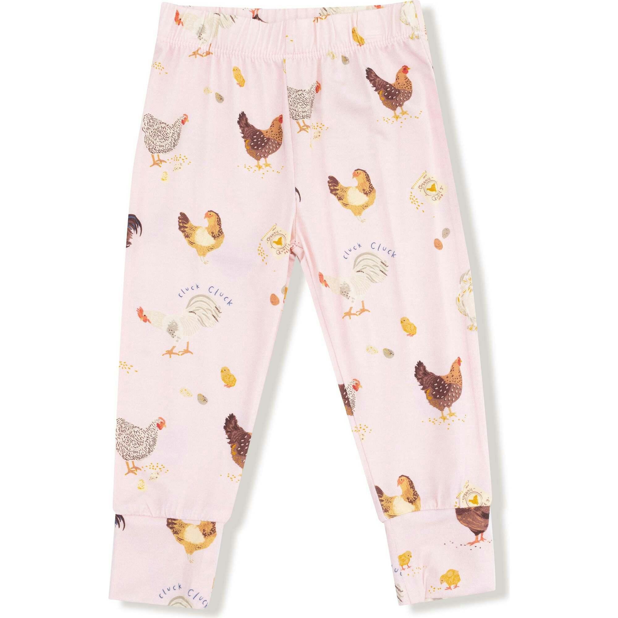 Collector Chickens - Pink - Long Sleeve Loungewear Set