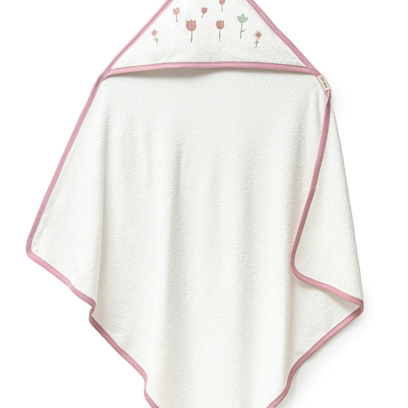 Mauve Flower Babysoft Blanket