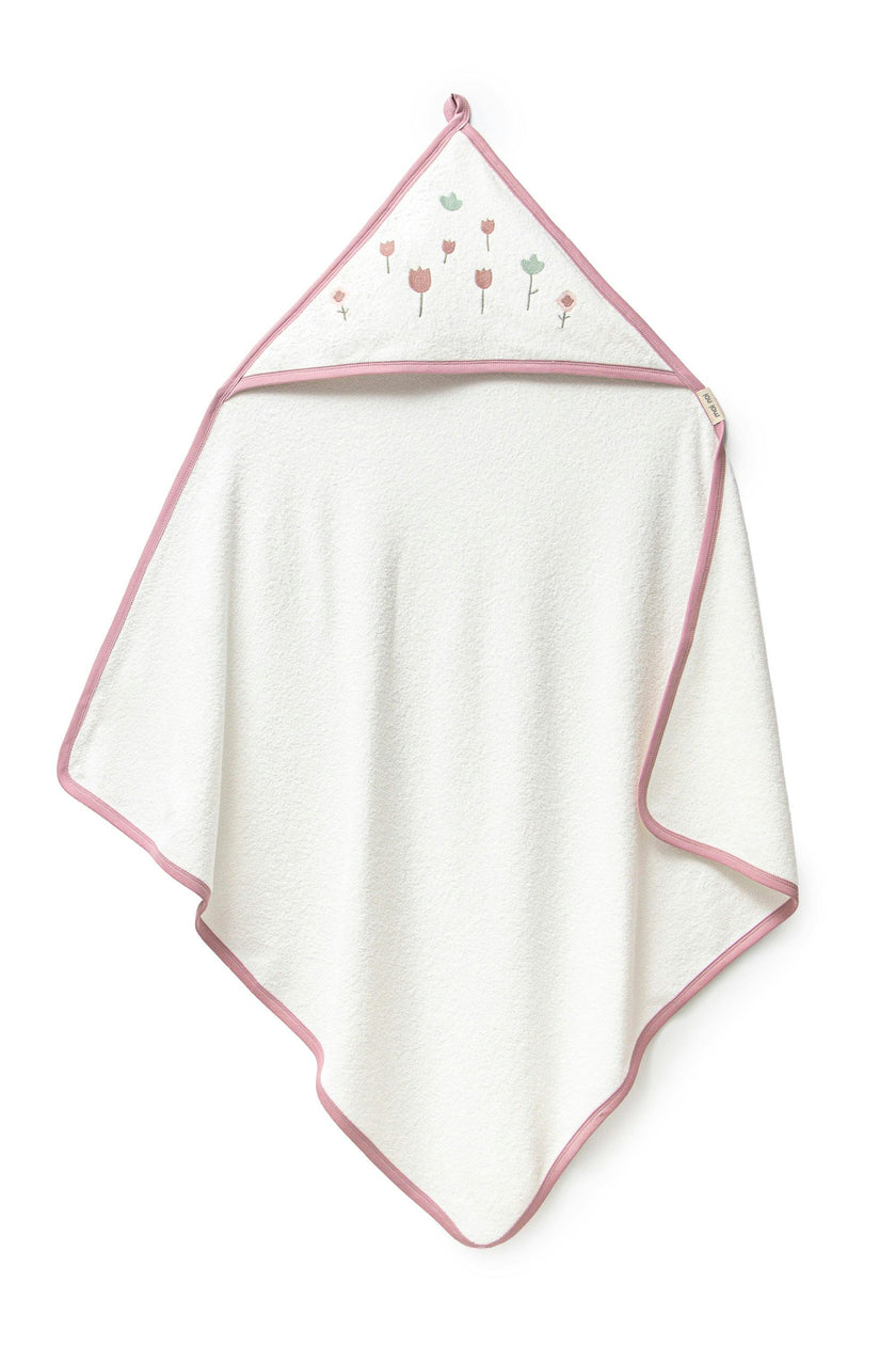 Mauve Flower Babysoft Blanket
