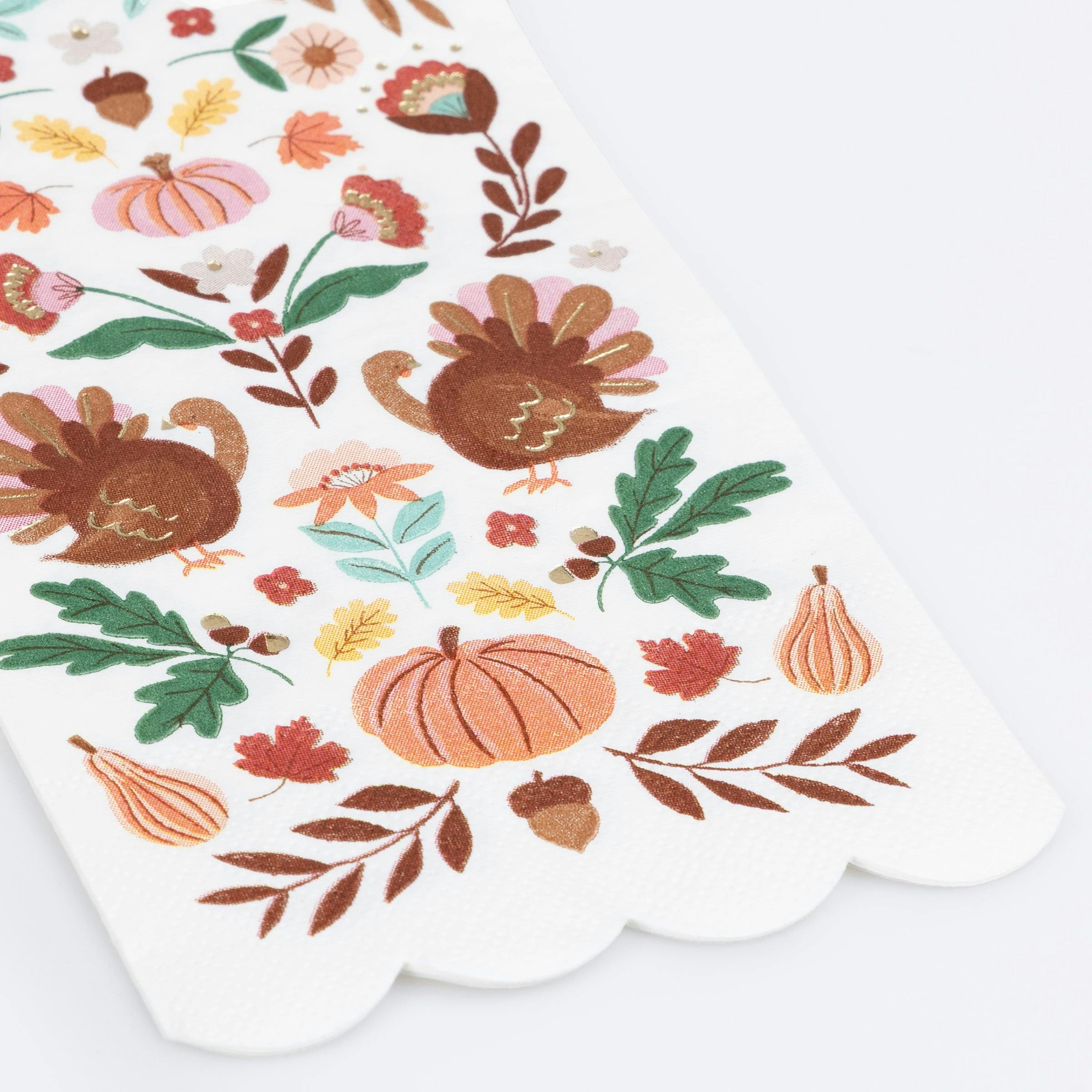 Folk Fall Guest Towels