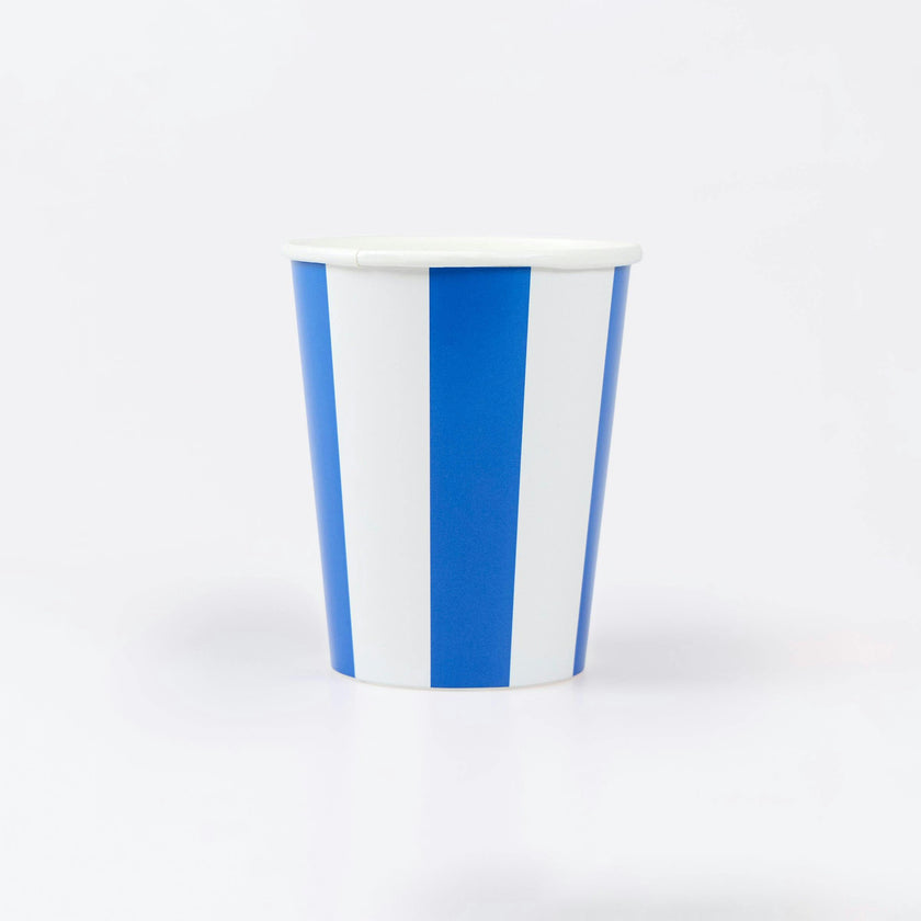 Beach Striped Cups