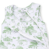 Golf Toile Green - Sleep Bag