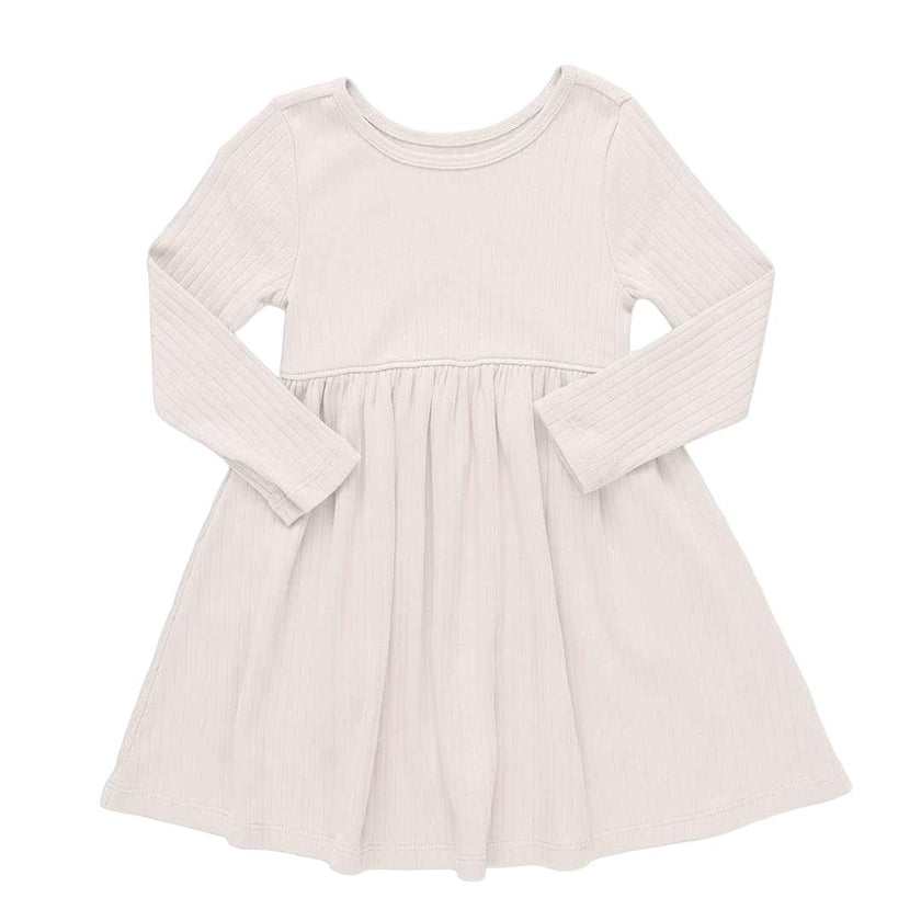 Sunny Long Sleeve Rib Dress