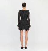 The Bridget Dress - Black Polka Dot