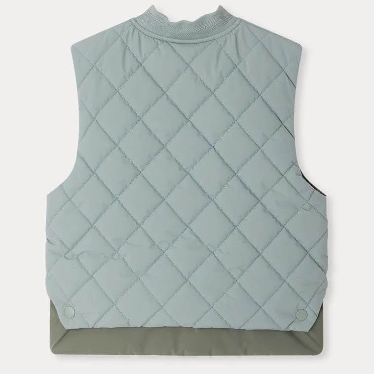 BONPOINT Leo Puffer Vest - Blue Sea
